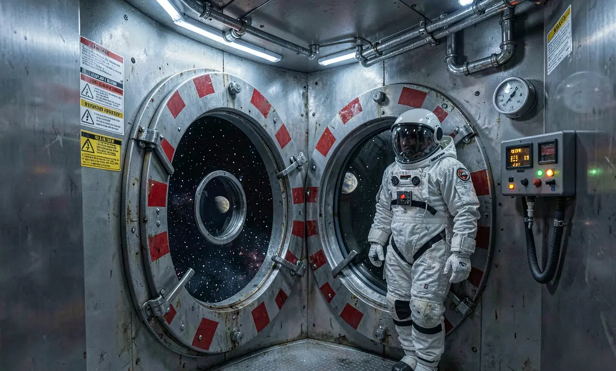 The Hail Mary's airlock
