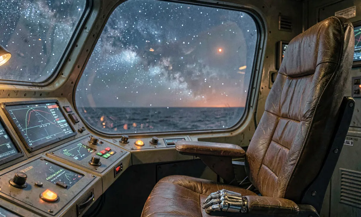 The Hail Mary's cockpit