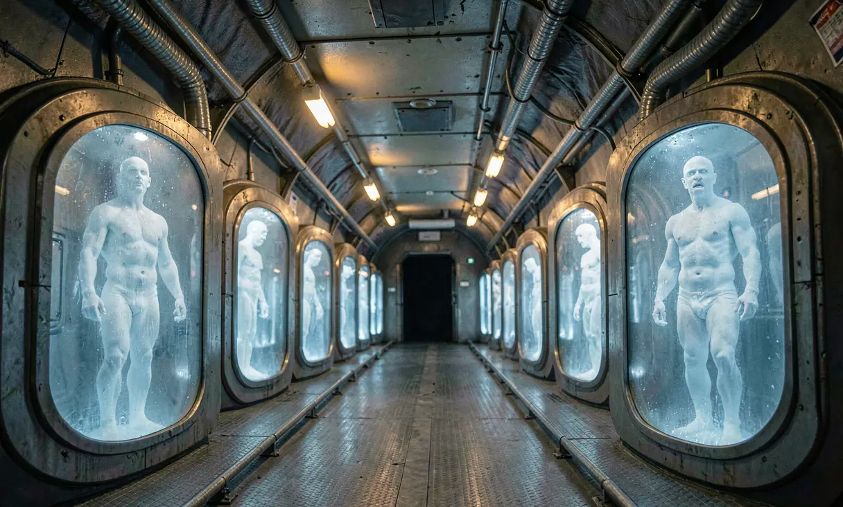 The Hail Mary's cryo bay